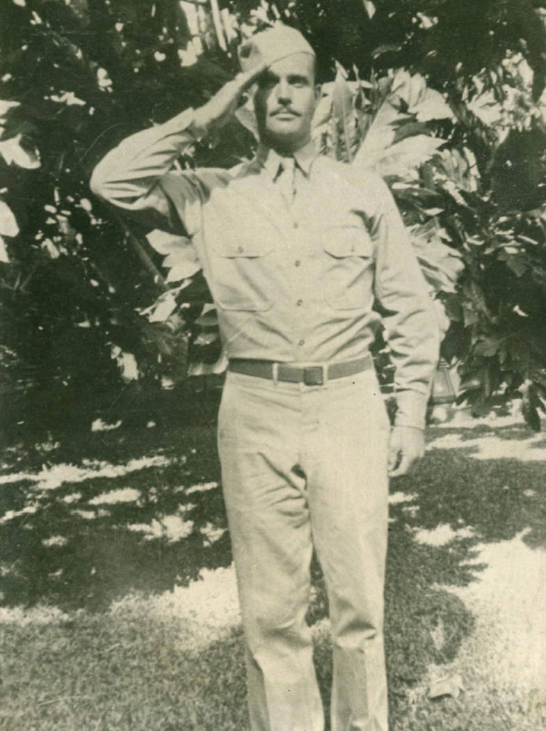 FILE - This 1942 file photo provided by Dale Ross shows his uncle, Pfc. Dale W. Ross, in Hawaii ...