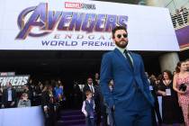 Chris Evans arrives at the premiere of "Avengers: Endgame" at the Los Angeles Convent ...