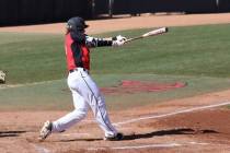 UNLV shortstop Bryson Stott, shown last season. (UNLV photo)