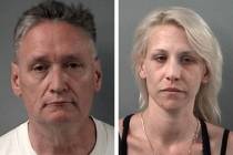 Andrew Freund Sr., left, and JoAnn Cunningham (Crystal Lake, Ill., Police Department)