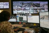 The Traffic Management Center, operated by the Regional Transportation Commission of Southern N ...