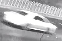 Las Vegas police are looking for a white 2011 to 2013 model Toyota Corolla S they believe was i ...
