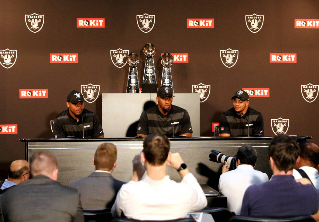 Raiders’ firstround picks enter NFL with purpose — VIDEOS Raiders