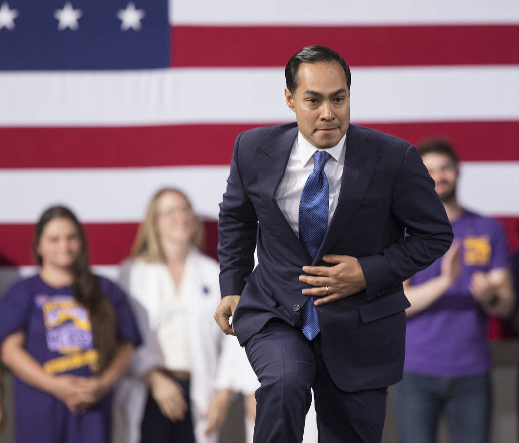 Julian Castro, former U.S. Secretary of Housing and Urban Development and current presidential ...