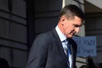 Former national security adviser Michael Flynn leaves federal court Dec. 1, 2017, in Washington ...