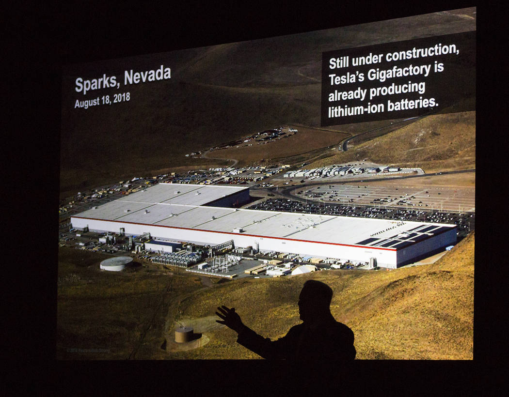 Former U.S. Vice President Al Gore, bottom/right, discusses climate change on Tuesday, April 30 ...