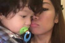 An undated photo of Karen Gotidoc Lopez, right, and her 4-year-old son, Brandon Kelvin. (GoFundMe)