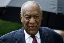 Bill Cosby arrives for his sentencing hearing Sept. 25, 2018, at the Montgomery County Courthou ...
