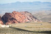 The scenic loop at Red Rock Canyon National Conservation Area (Las Vegas Review-Journal)