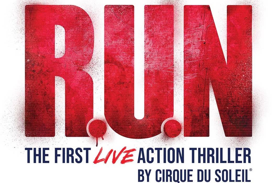 A promotional image for the new Cirque du Soleil show "R.U.N." The production opens Oct. 24 at ...