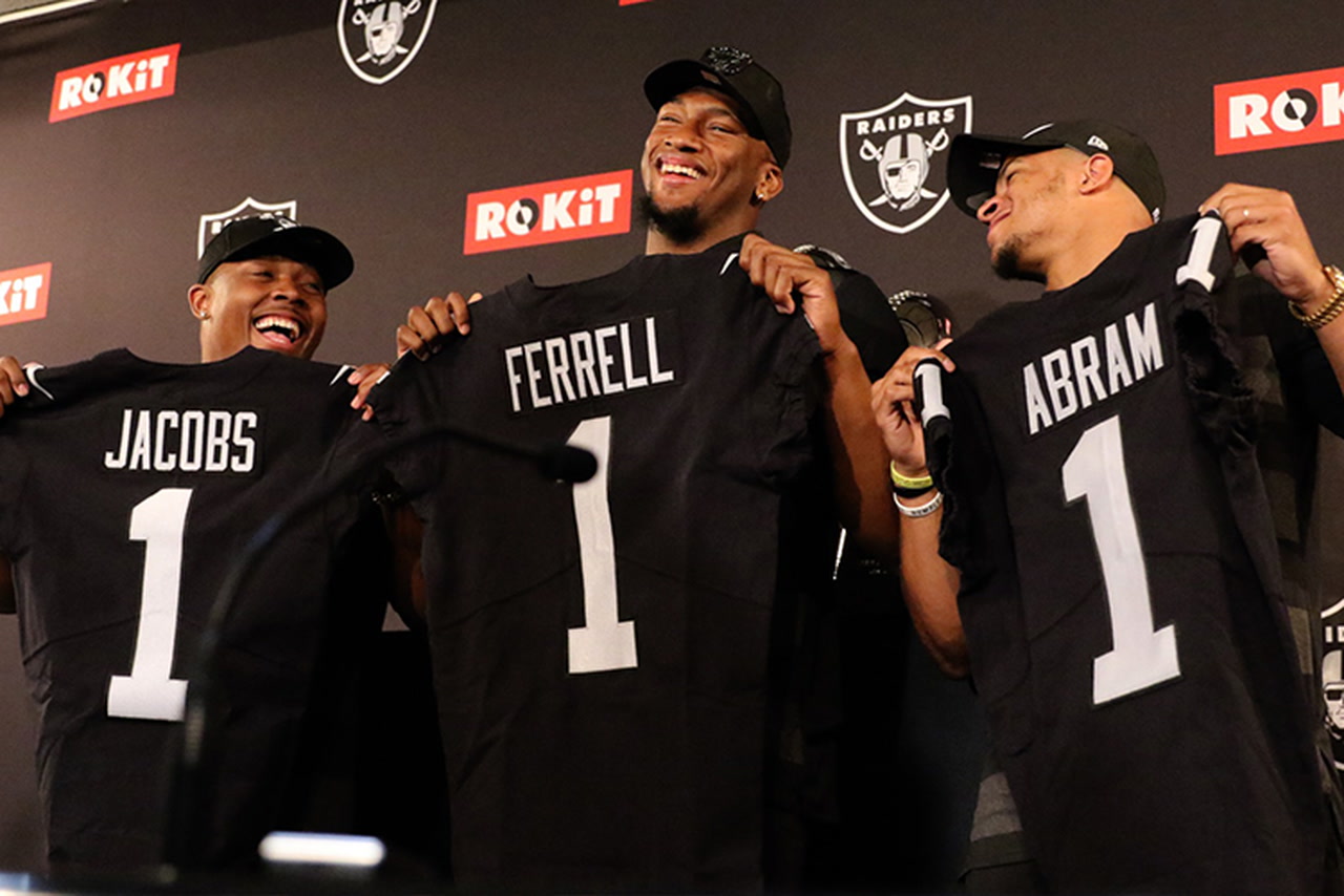 Raiders’ firstround picks enter NFL with purpose — VIDEOS Raiders