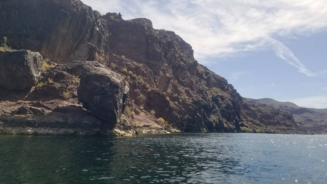 Less-than-calm waters in the midsection of more than 11-mile Black Canyon National Water Trail ...