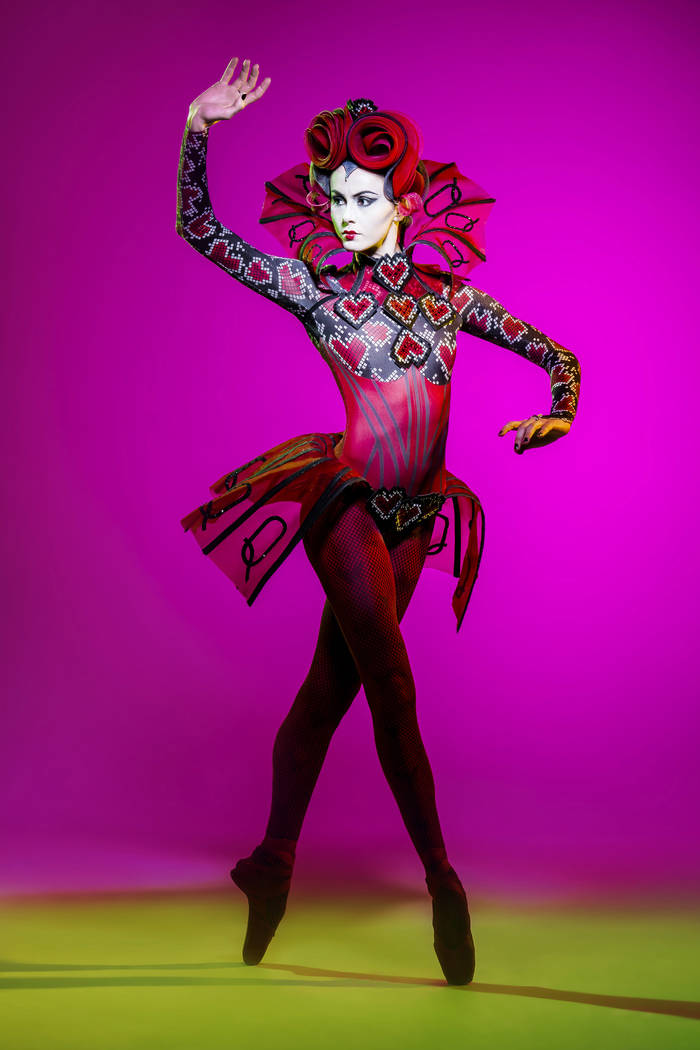 NBT Company Artist Christina Ghiardi Queen of Hearts in Alice (In Wonderland) by Septime Webre. ...