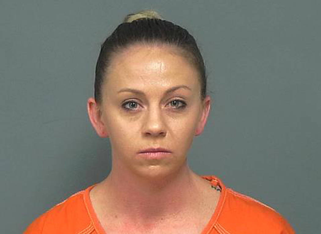 FILE - This file photo provided by the Mesquite Police Department shows Amber Guyger, taken Fri ...