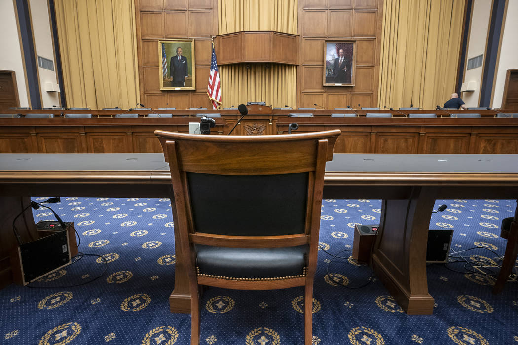 The House Judiciary Committee witness chair will be without its witness this morning, Attorney ...