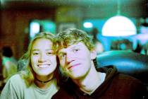 Riley Howell, right, is seen in a Sept. 1, 2017, photo. Authorities say Howell, 21, was killed ...