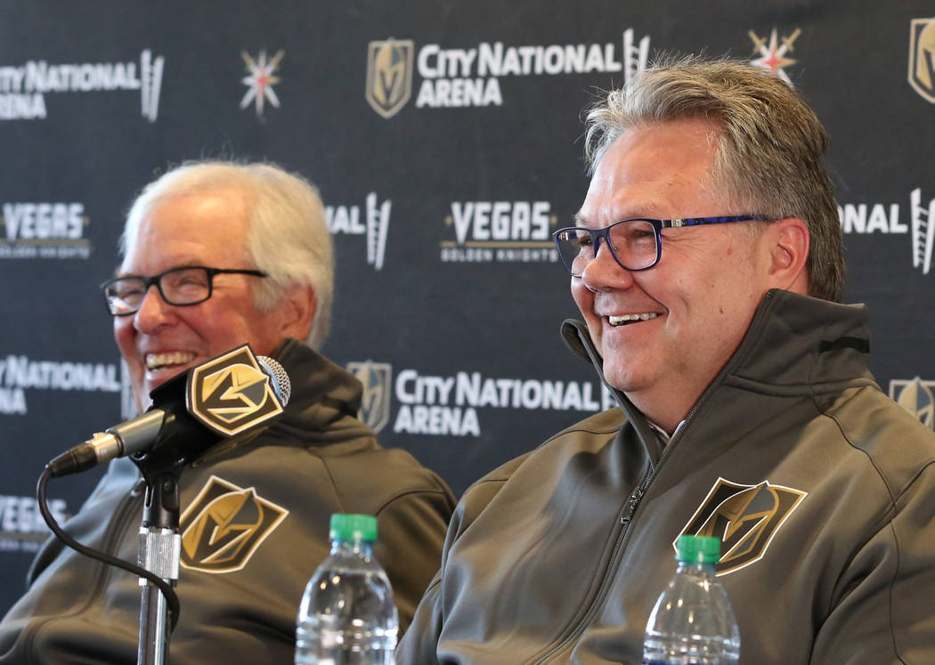 Vegas Golden Knights Promote Kelly McCrimmon To GM While George