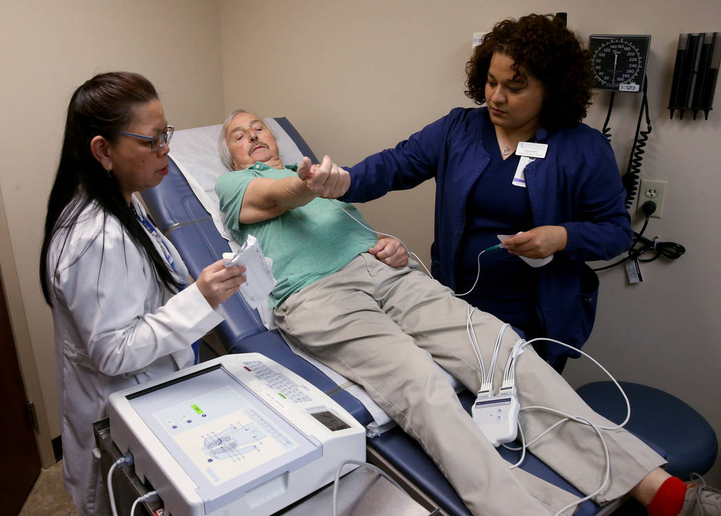 AnaArlene Ramirez, a phase 1 research supervisor, left, and Elizabeth Hutchings, a phase 1 rese ...