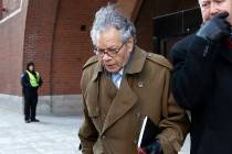FILE - In this Jan. 30, 2019, file photo, Insys Therapeutics founder John Kapoor leaves federal ...