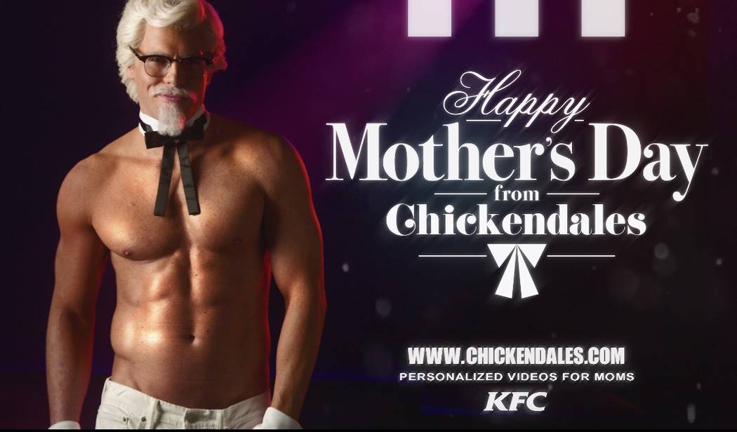 Las Vegas ‘Chickendales’ spice up KFC Mother’s Day campaign Kats