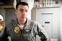 "The Guardian" -- Pictured: David James Elliott (Navy Captain Harmon "Harm" ...