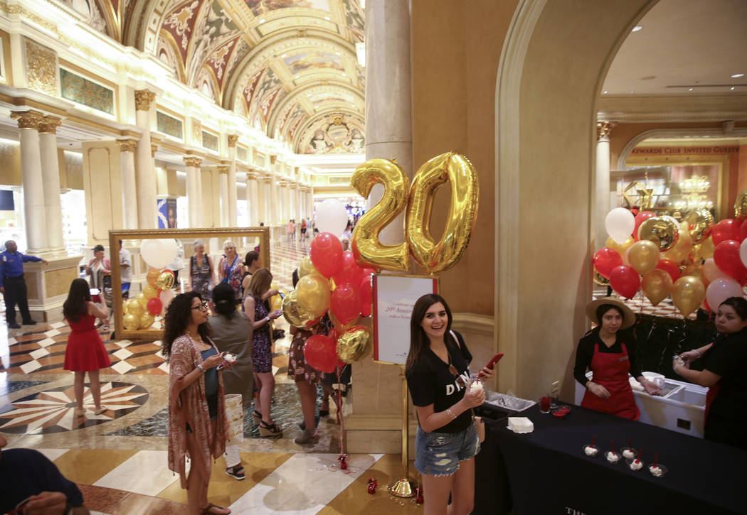 The Venetian celebrates 20 years on the Las Vegas Strip — VIDEO, Casinos &  Gaming