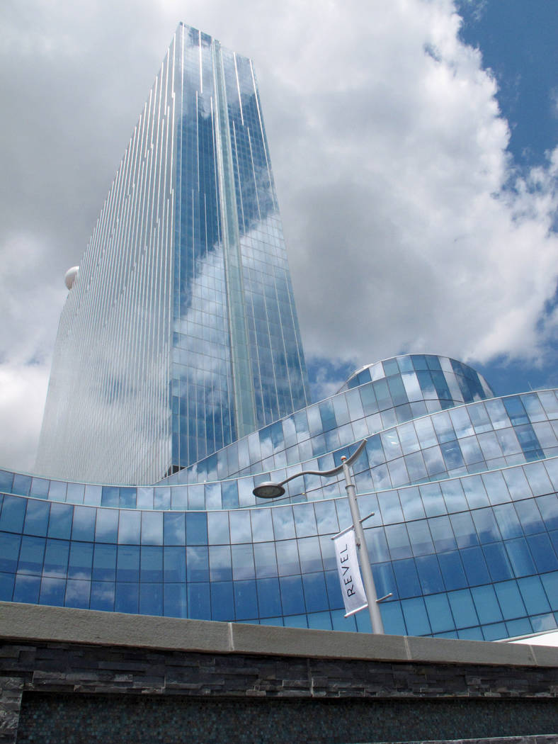 This May 10, 2012, photo shows the exterior of the former Revel casino in Atlantic City, N.J. T ...