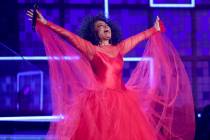Diana Ross performs a medley at the 61st annual Grammy Awards on Sunday, Feb. 10, 2019, in Los ...