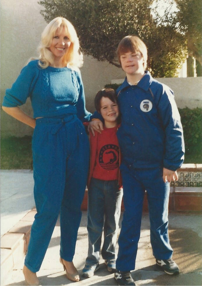 Linda Smith with her sons Jason and Christopher. (Courtesy Linda Smith)