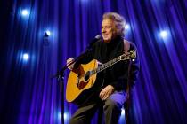 Don McLean performs during a taping of Dolly Parton's Smoky Mountain Rise Telethon Tuesday, Dec ...