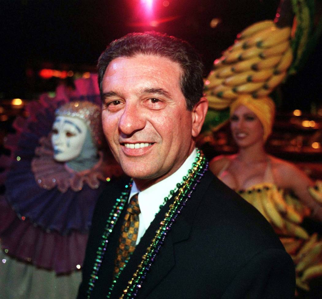 Tony Marnell II, founder of the Rio, during a press conference in 1997. (Las Vegas Review-Journal)