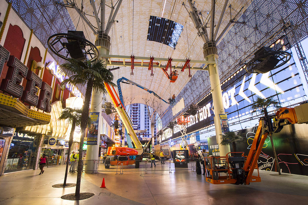 Fremont Street Experience in Downtown Las Vegas