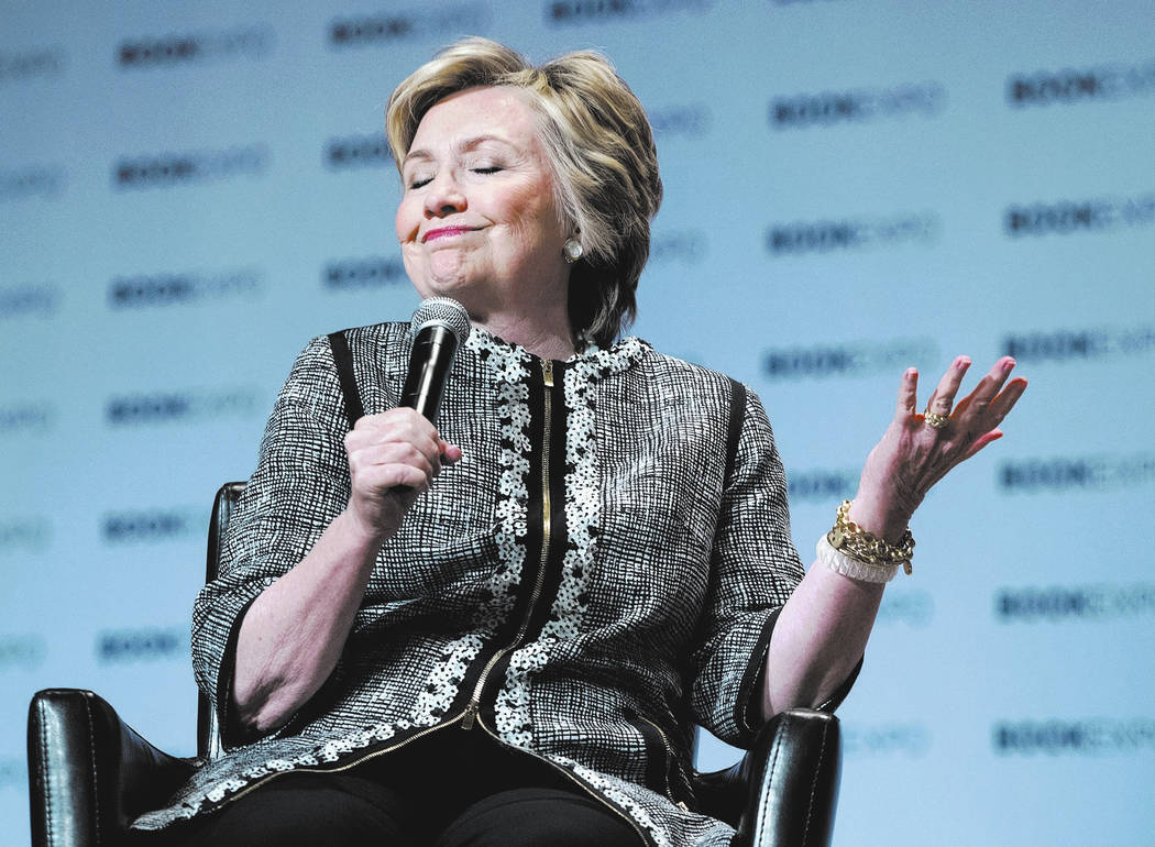 Hillary Clinton. (AP Photo/Craig Ruttle)