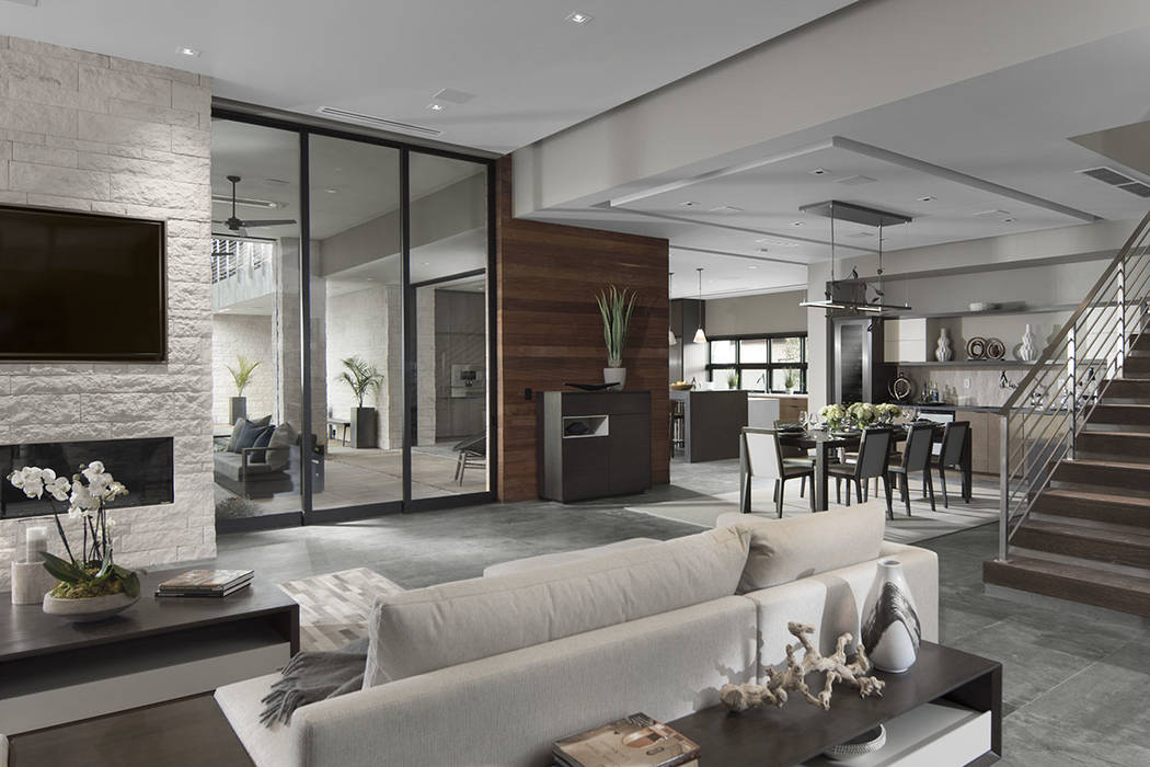 The home features indoor-outdoor living. (Studio G Architecture)