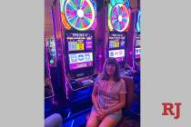 A guest at the South Point who hit a jackpot worth $954,263.11 Wednesday night. (SouthPointlv/T ...