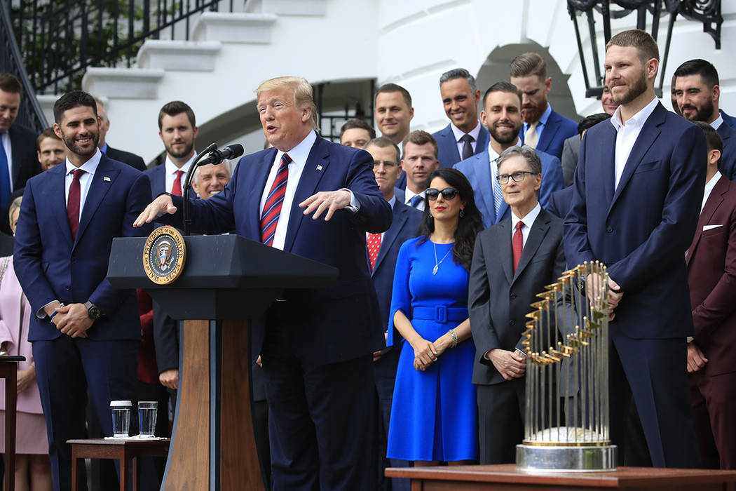 Some Red Sox players, personnel decline Trump's White House invite, Politics and Government