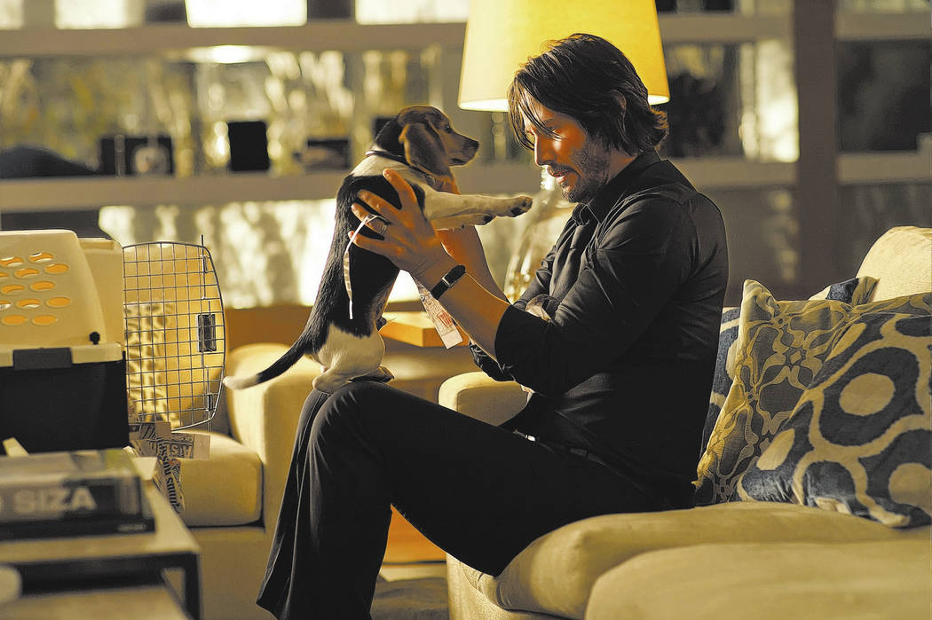 Keanu Reeves in "John Wick," LIONSGATE