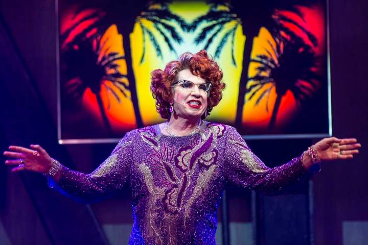 Michael Airington performs as Ester Goldberg during a dress rehearsal of "Ester Goldberg's Tota ...