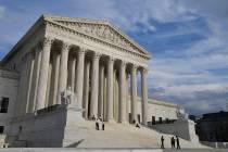 A March 15, 2019, view of the Supreme Court in Washington. The Supreme Court decided Monday th ...