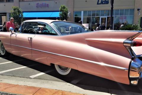 A classic 1959 Cadillac was among the 81 entries in the 14th annual Cadillac Through the Years ...