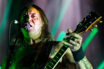 Matt Pike of High on Fire performs at The Joint during the Psycho Las Vegas music festival at t ...