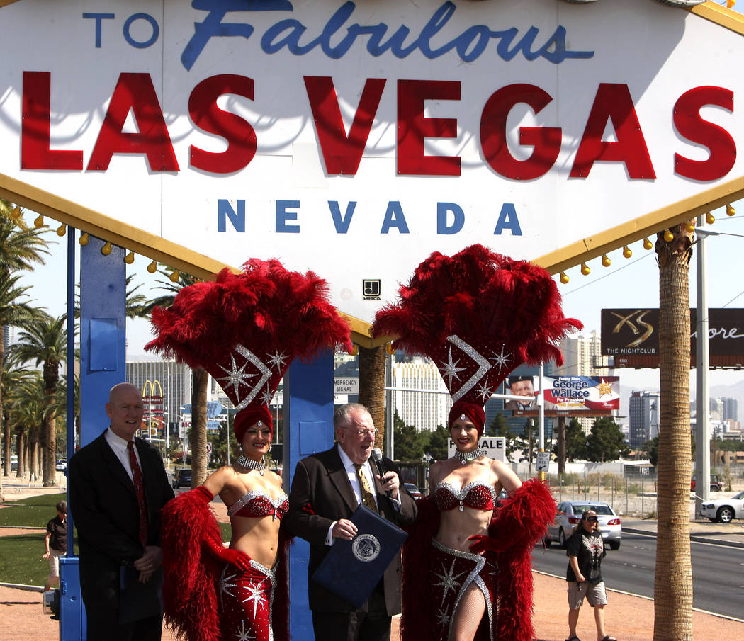 How the Welcome to Las Vegas sign has changed over the years