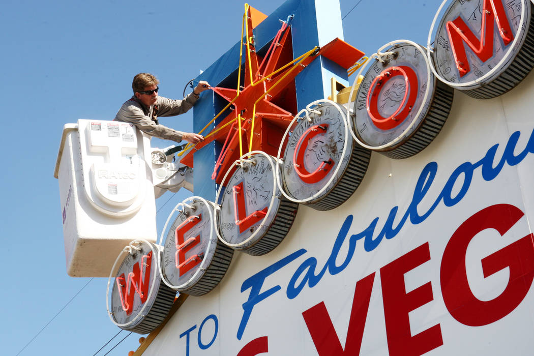 Where is the Las Vegas Sign Located? - LazyTrips