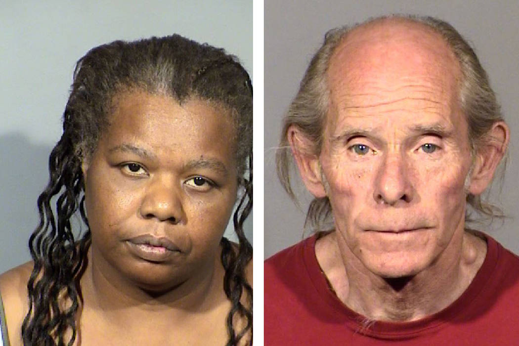 Camilla Kepler, 46, (left) and Brian Savage, 64 (Las Vegas Metropolitan Police Department