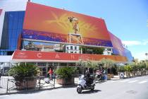 A view of the Palais des festivals during the 72nd international film festival, Cannes, souther ...