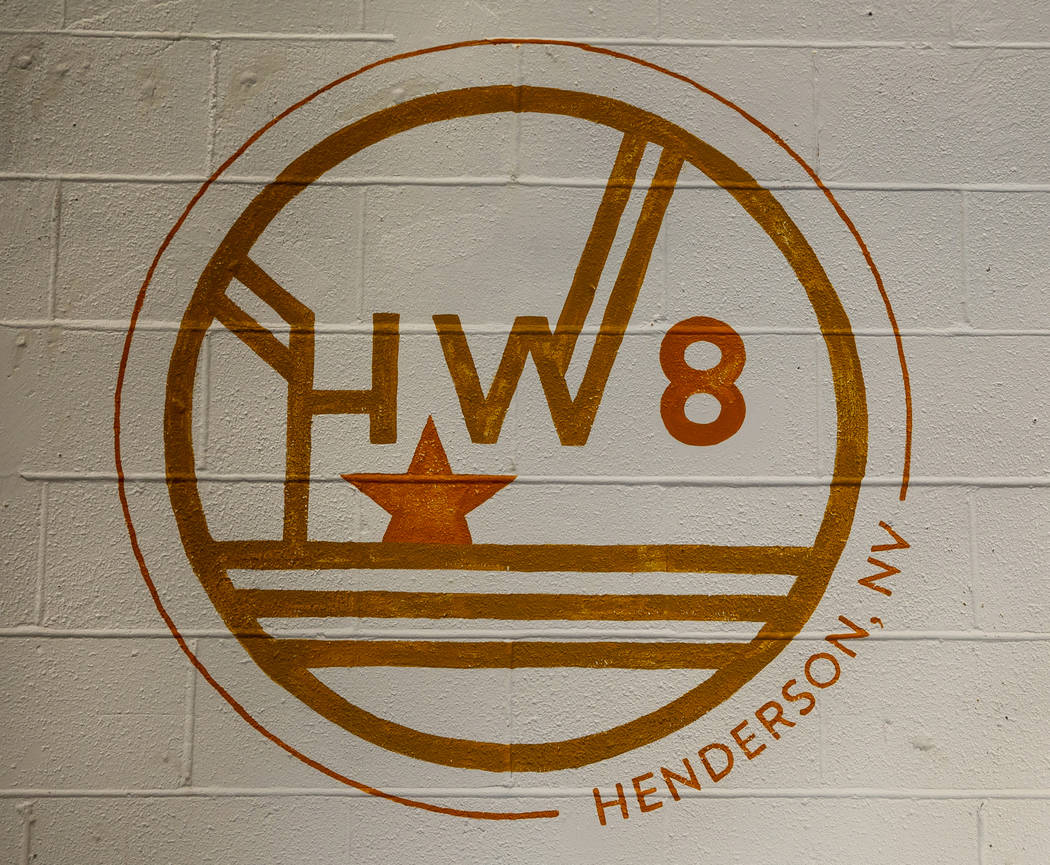 A new bar and grill called The Hardway 8 features lots of sports memorabilia including some fro ...
