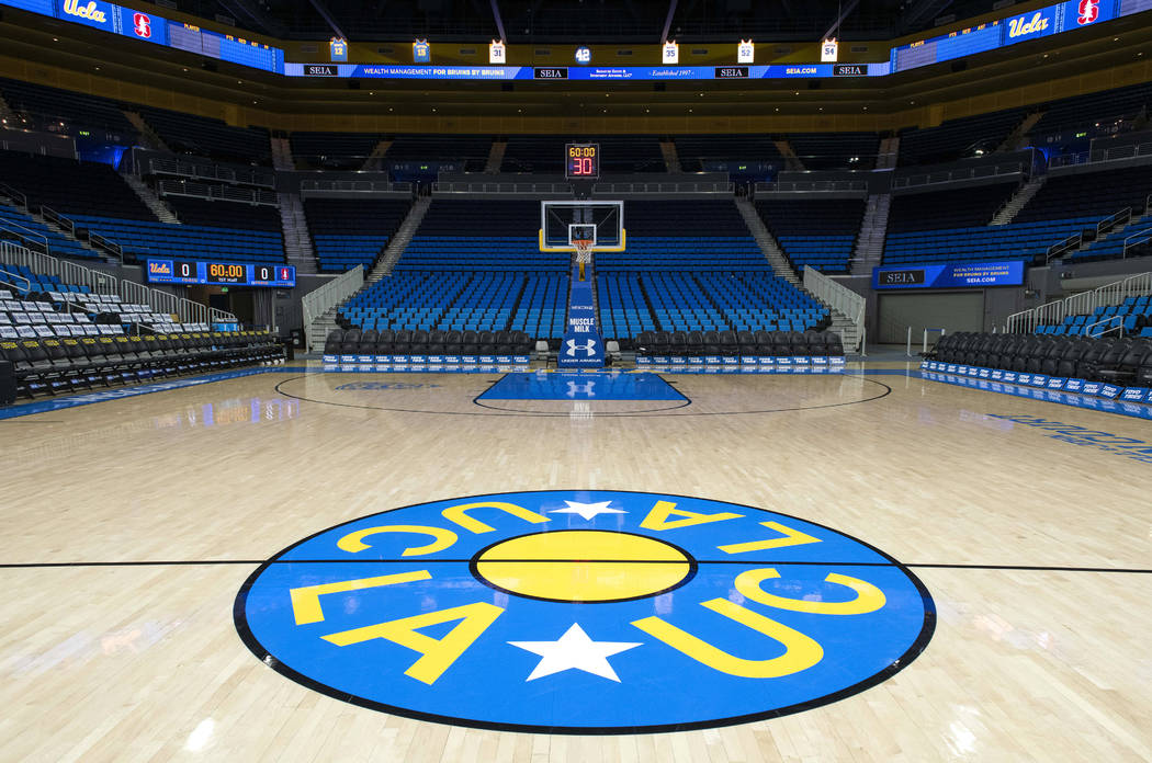 LOS ANGELES, CA - JANUARY 03: Generic view of the Pauley Pavilion, home court of UCLA in Los An ...