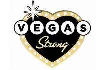 The emblem for the 1 October "Vegas Strong" license plate. The Senate unanimously approved crea ...