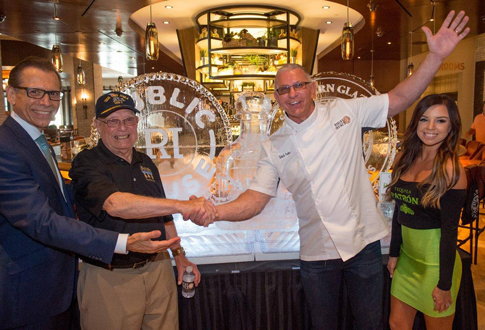 On July 27, Food Network star chef Robert Irvine opened his first Las Vegas restaurant, the Pub ...