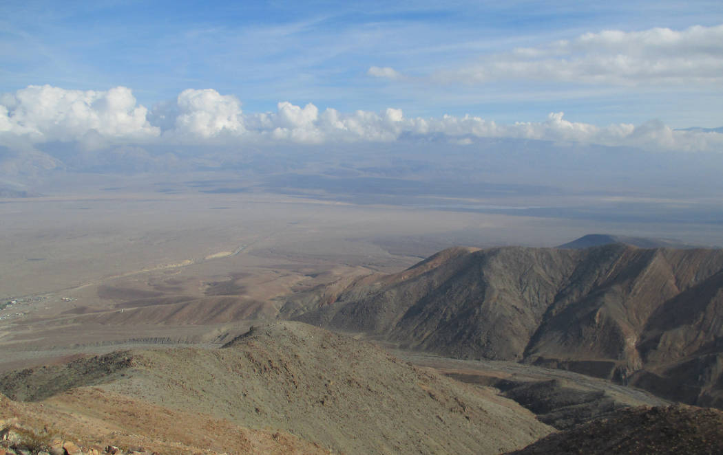 An undated photo shows once-private land near Panamint Springs that was recently added to Death ...